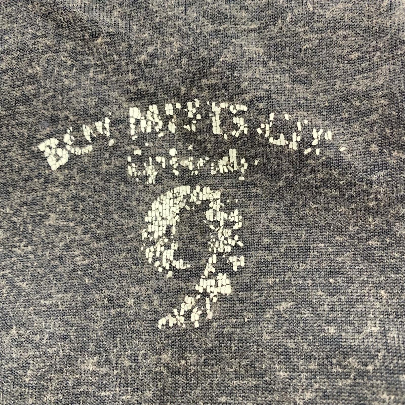 スウェット 26SS"Benjamin" Button Skipper Tee (XL) 黒 グレー