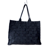 その他バッグ 24ss Woven Tote　黒 ブラック