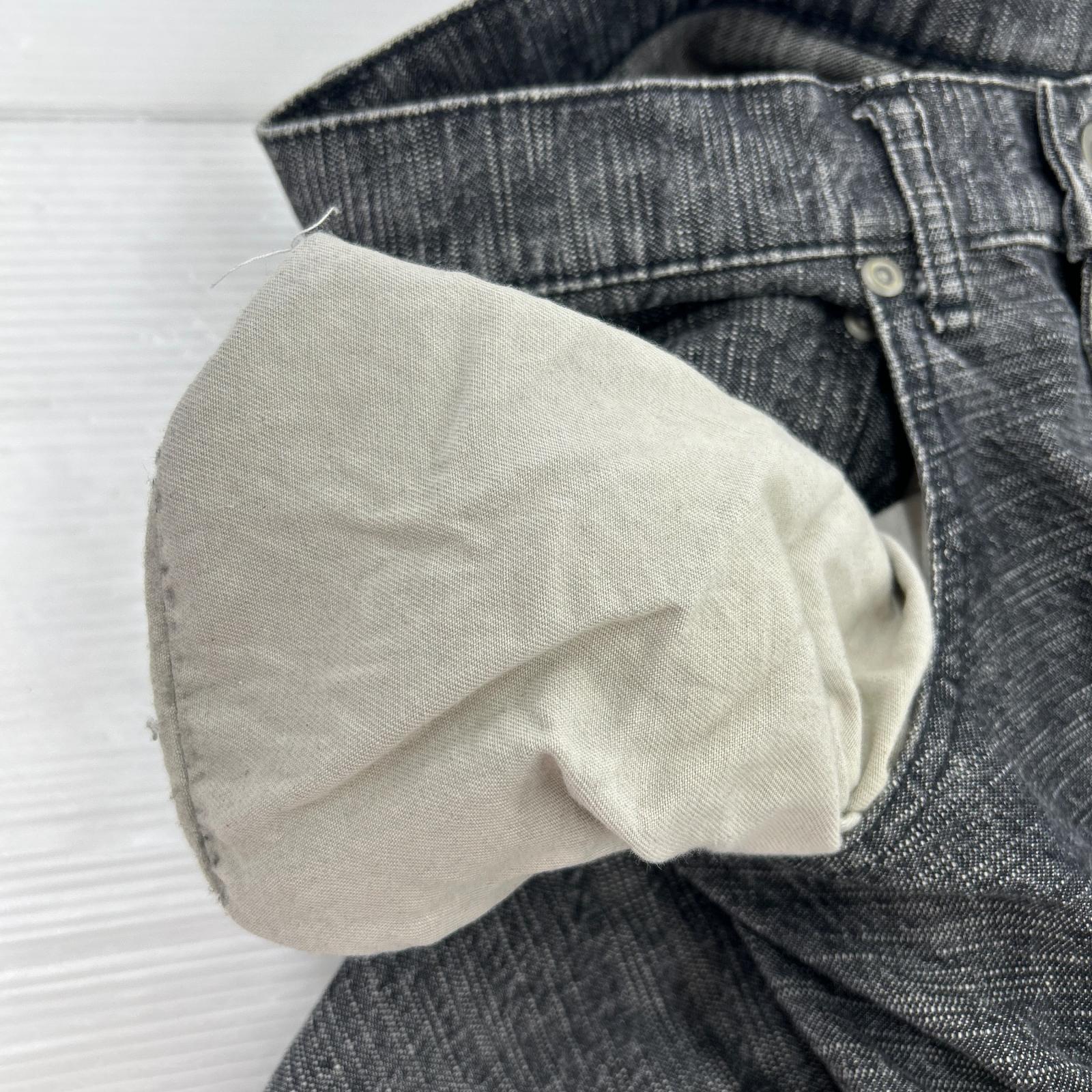 パンツ 24ss BUGGY SLAB DENIM PANTS S S ブラック