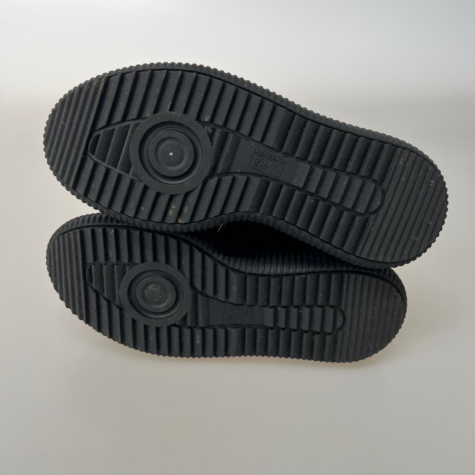 スニーカー DELECITY ローカットスニーカー 黒 25.0cm 25cm (US7 UK6 1/2 EU40) ブラック
