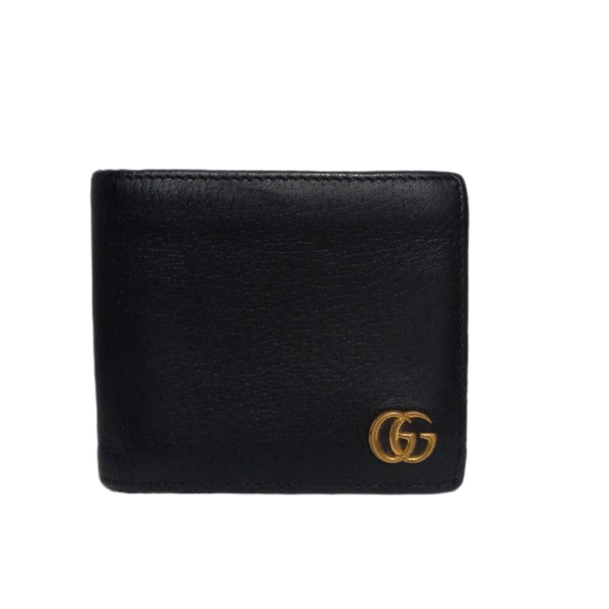 GUCCI ﾏｰﾓﾝﾄ ｺﾝﾊﾟｸﾄｳｫﾚｯﾄ BLK