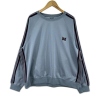 スウェット 22SS Track Crew Neck Shirt 水色 L L ブルー