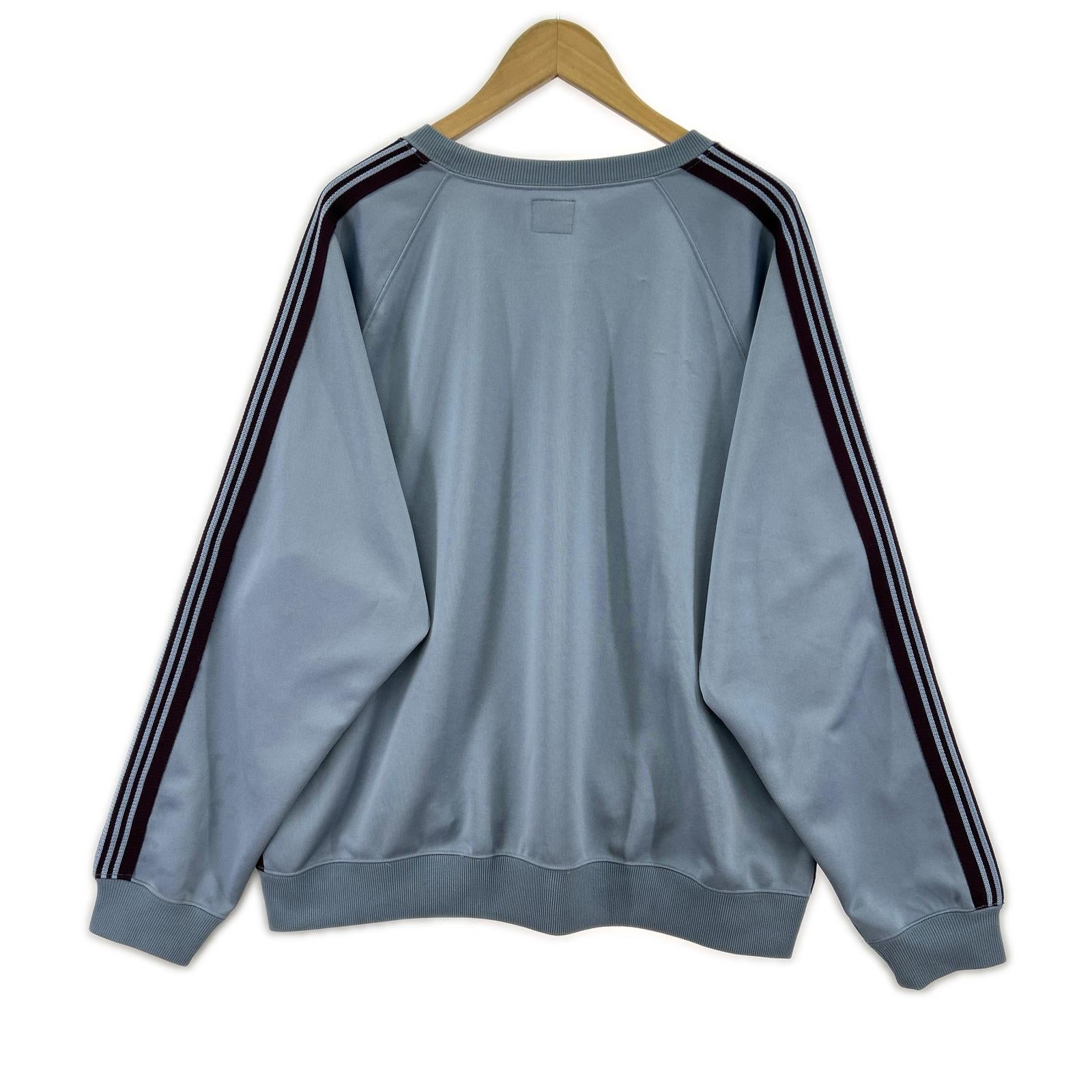 スウェット 22SS Track Crew Neck Shirt 水色 L L ブルー