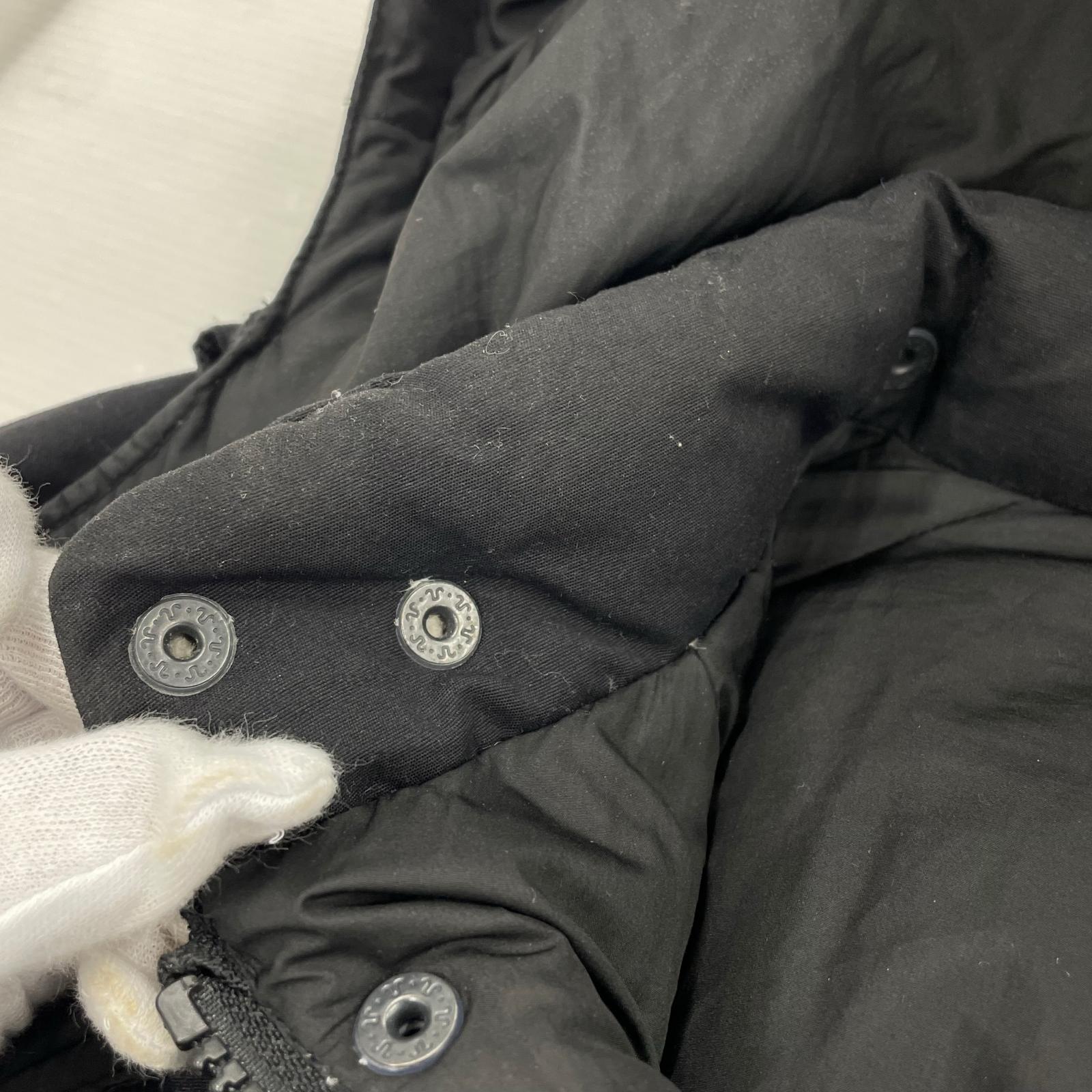 ダウンジャケット 07aw PUFFA JACKET 黒 L ブラック