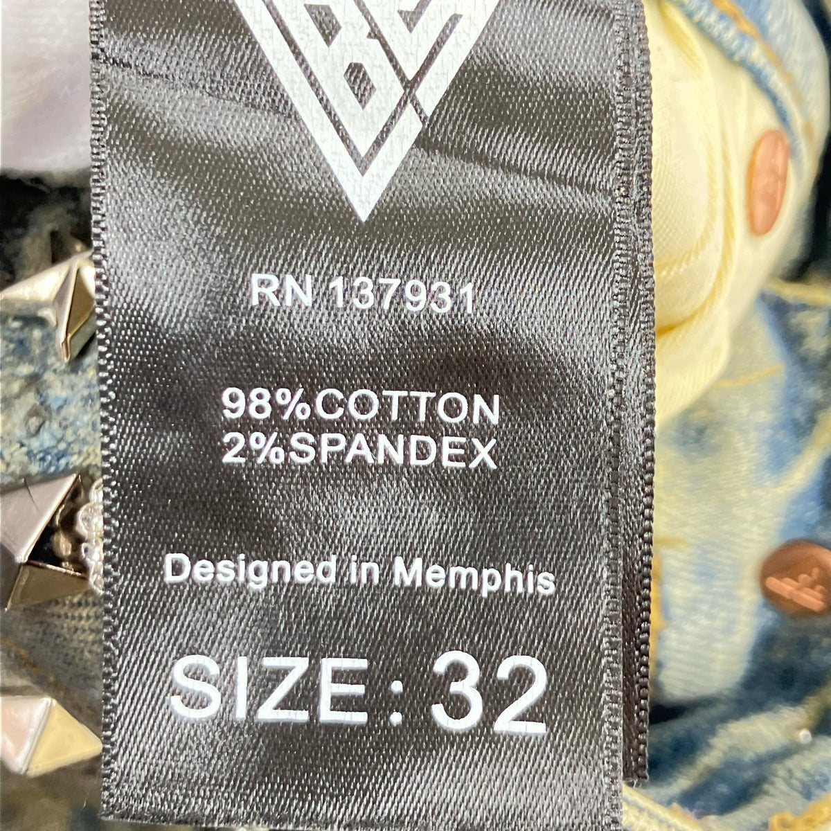 デニムパンツ VALABASAS ION STACKED FLARE JEAN 32 ブルー