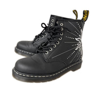 ブーツ Dr.Martens 1460 SOLAR FLARE 8ホールブーツ 黒 (UK7) ブラック