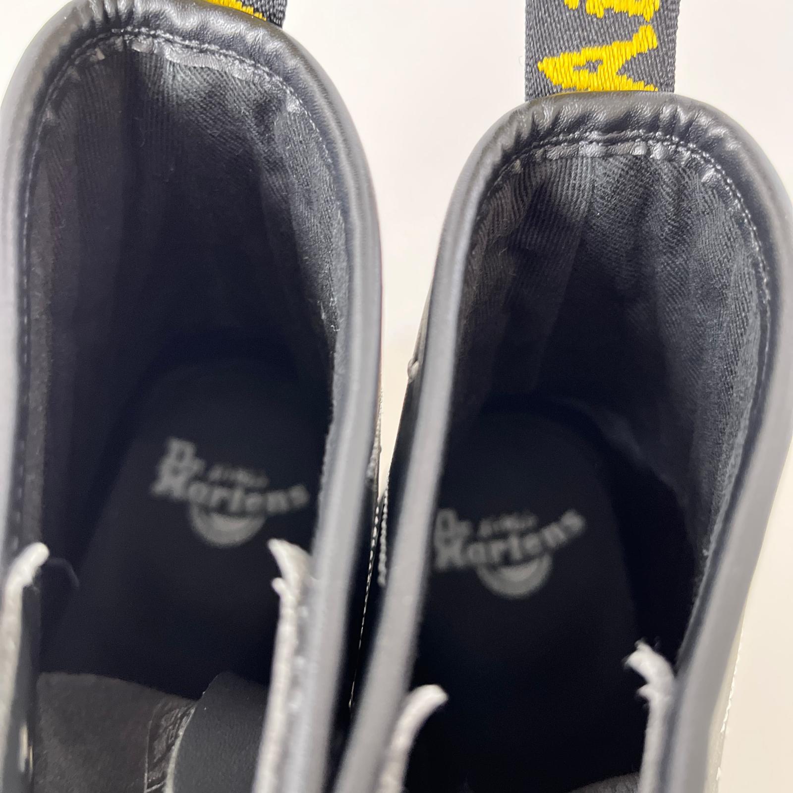 ブーツ Dr.Martens 1460 SOLAR FLARE 8ホールブーツ 黒 (UK7) ブラック