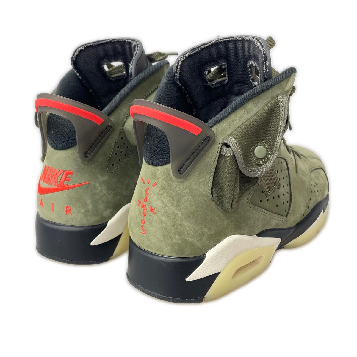 スニーカー ×TRAVIS SCOTT AIR JORDAN 6 RETRO 28.0cm 28cm (US10 UK9 1/2 EU46) グリーン