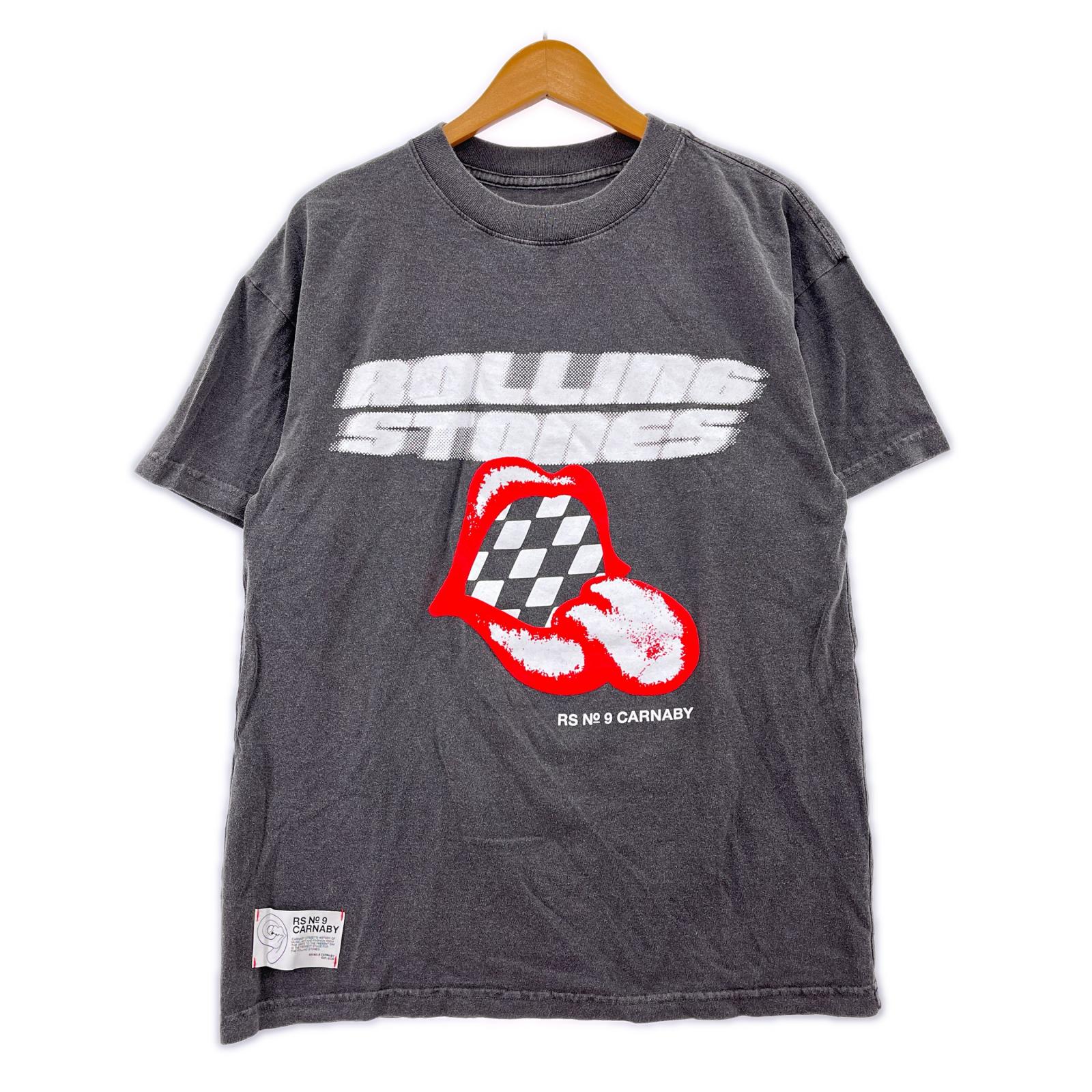 半袖Ｔシャツ ROLLING STONES フロントプリントT GRY M M グレー