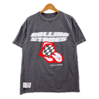 半袖Ｔシャツ ROLLING STONES フロントプリントT GRY M M グレー