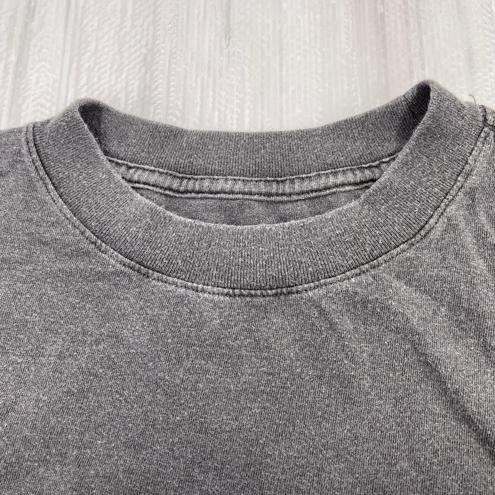 半袖Ｔシャツ ROLLING STONES フロントプリントT GRY M M グレー