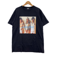 半袖Ｔシャツ skunk 背面鹿 黒 ブラック