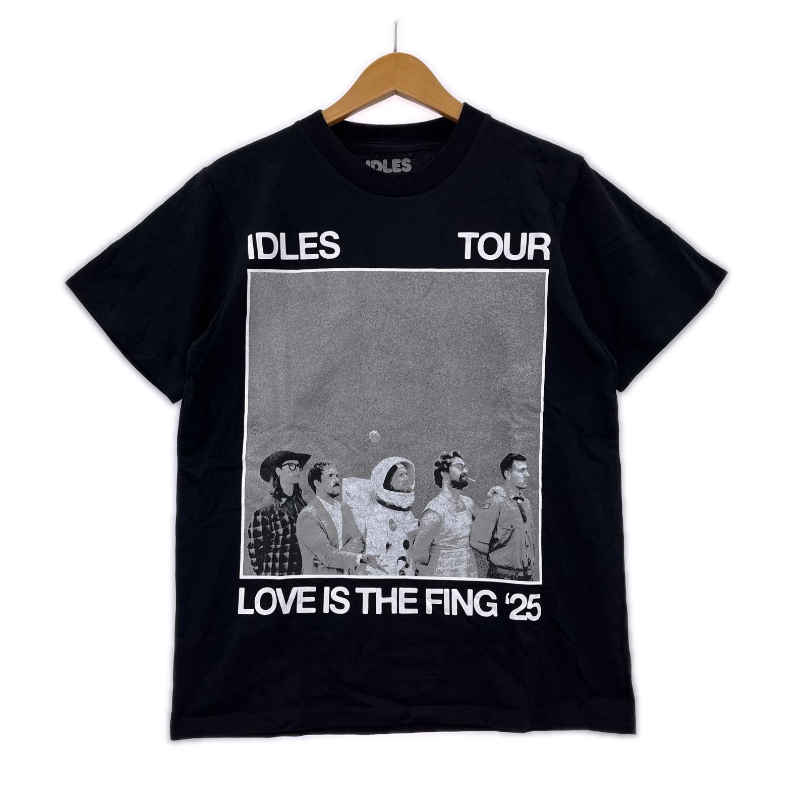 半袖Ｔシャツ IDLE Slove is the fing '25 S 黒 S ブラック