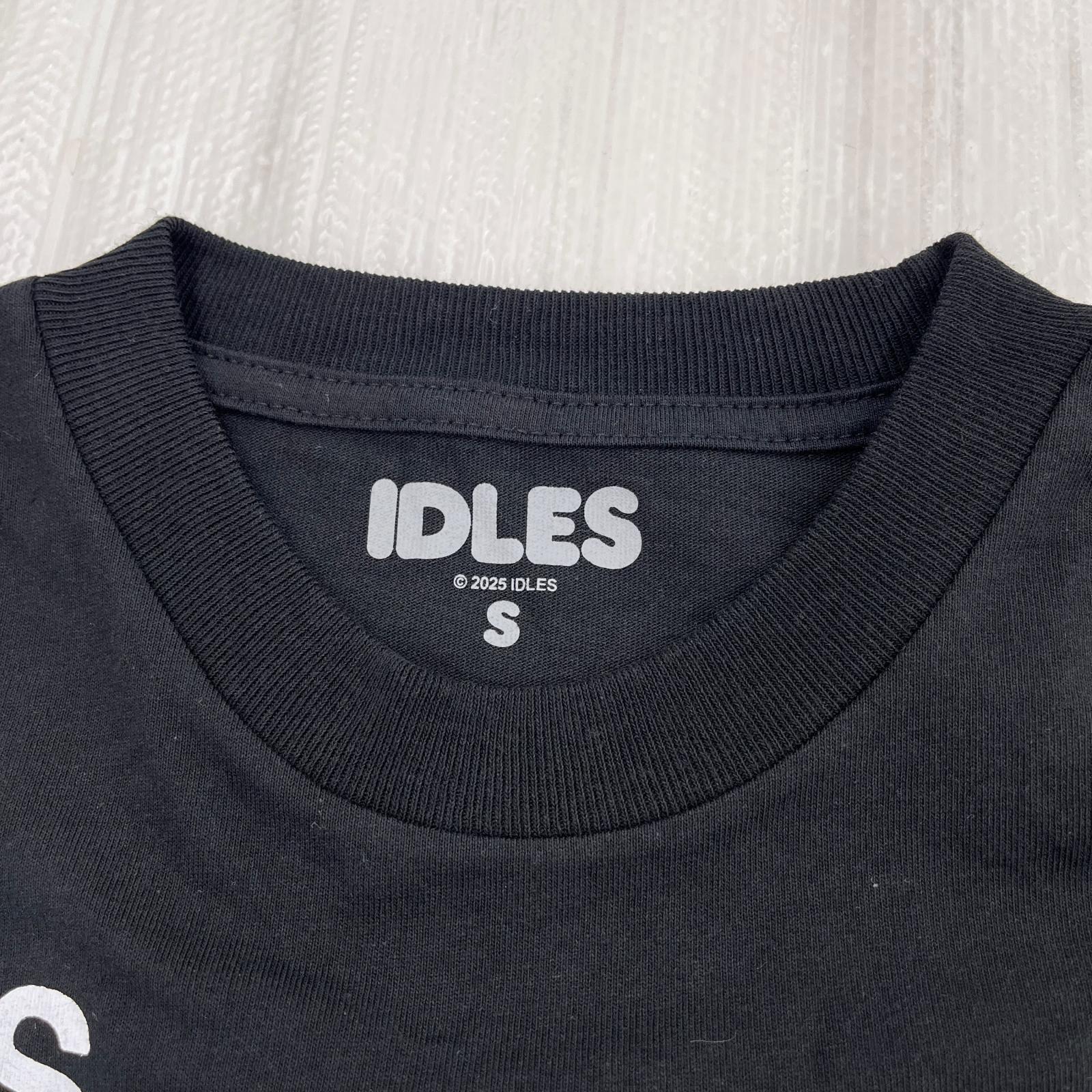半袖Ｔシャツ IDLE Slove is the fing '25 S 黒 S ブラック