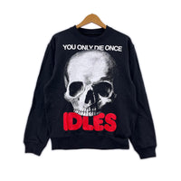 長袖Ｔシャツ IDLES スカル S S ブラック