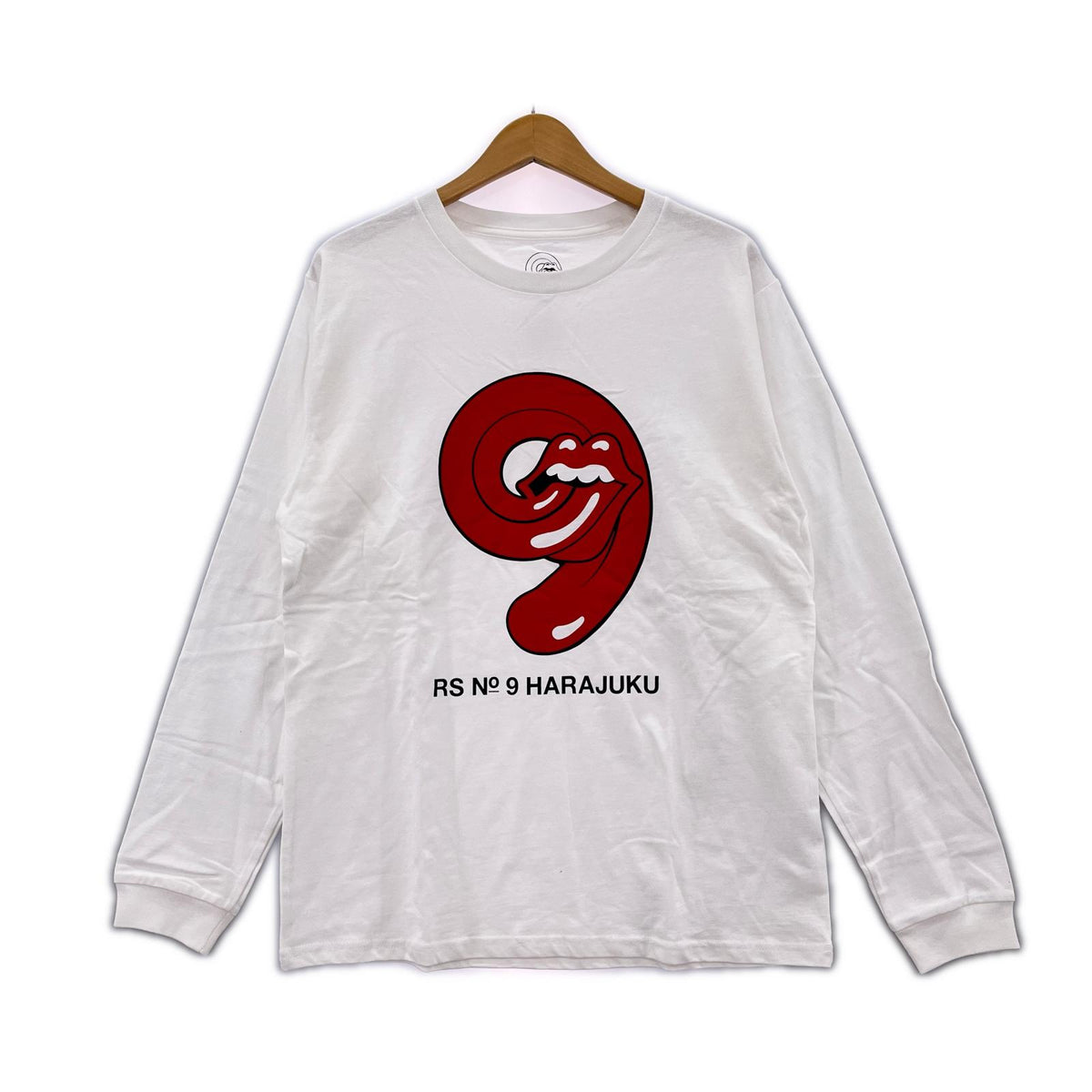 長袖Ｔシャツ ROLLING STONES NO9 HARAJUKU WHT M M ホワイト
