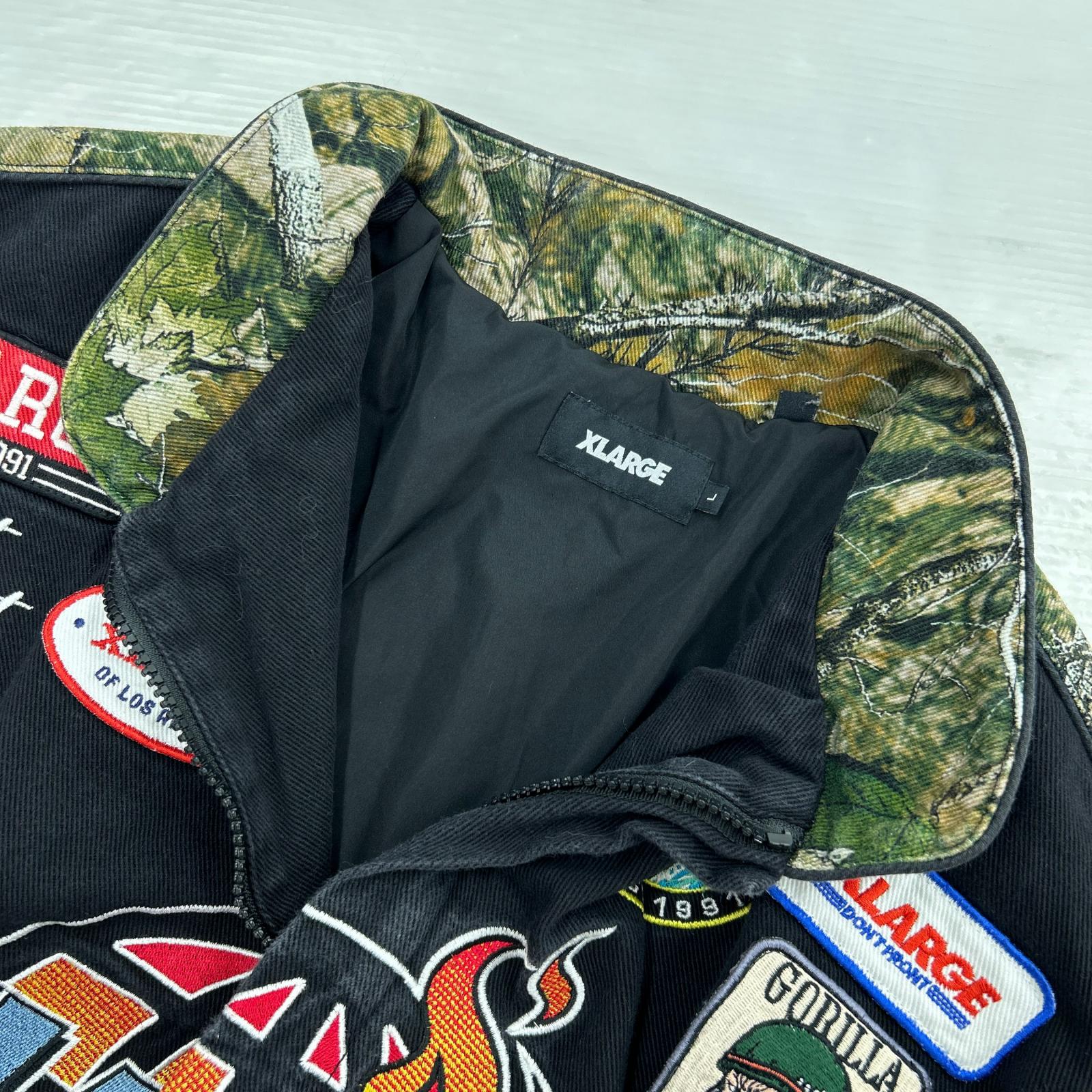 ジャケット CUSTOM RACING JACKET L ブラック