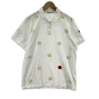 ポロシャツ MAGLIA POLO MANICA CORTA ポロシャツ　白　XL ホワイト