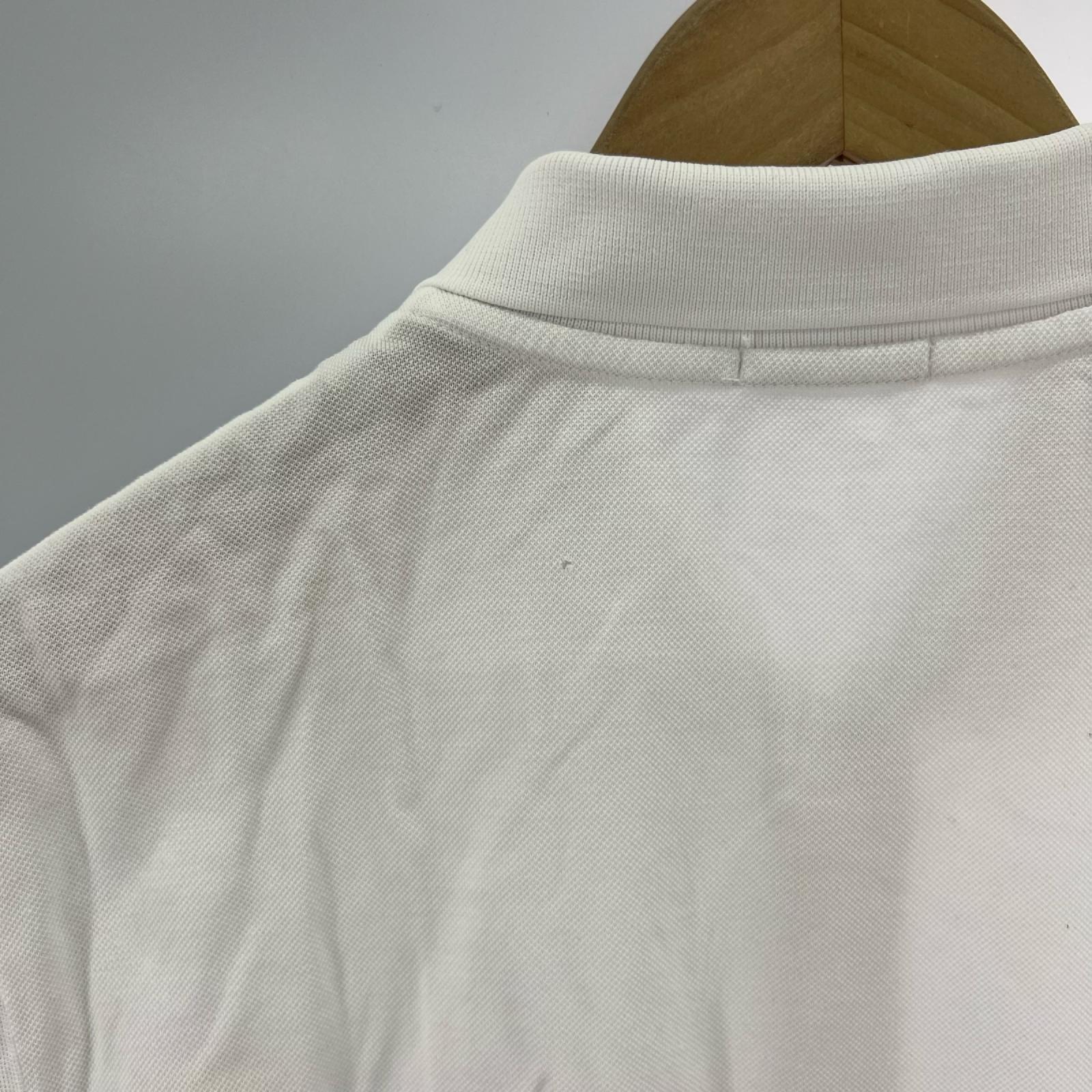 ポロシャツ MAGLIA POLO MANICA CORTA ポロシャツ　白　XL ホワイト