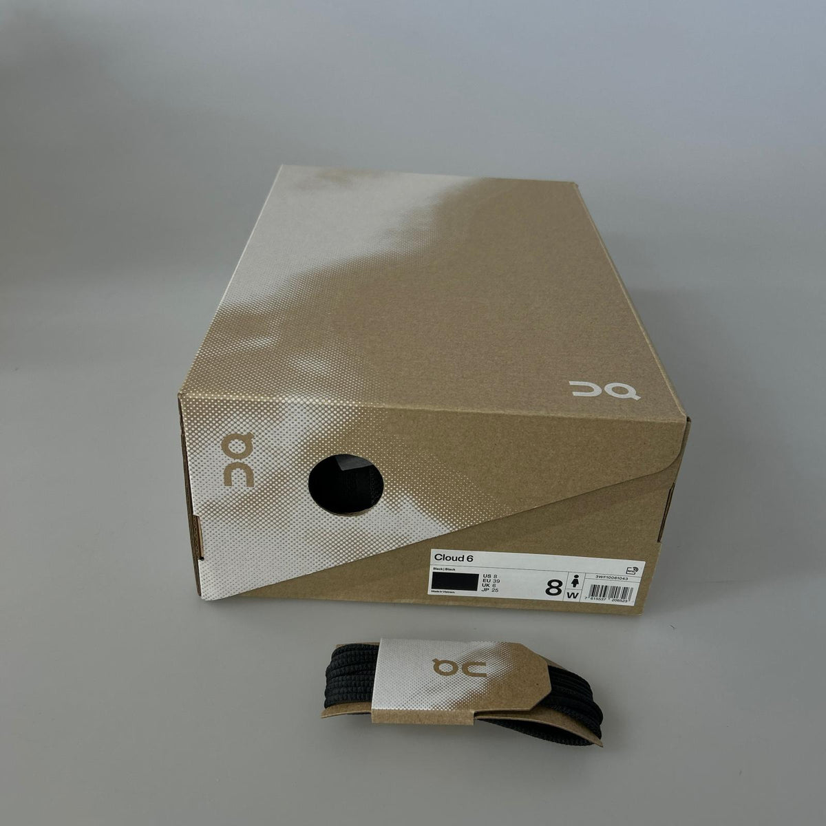 スニーカー ON Cloud 6 BLK 25cm 25cm (US7 UK6 1/2 EU40) ブラック