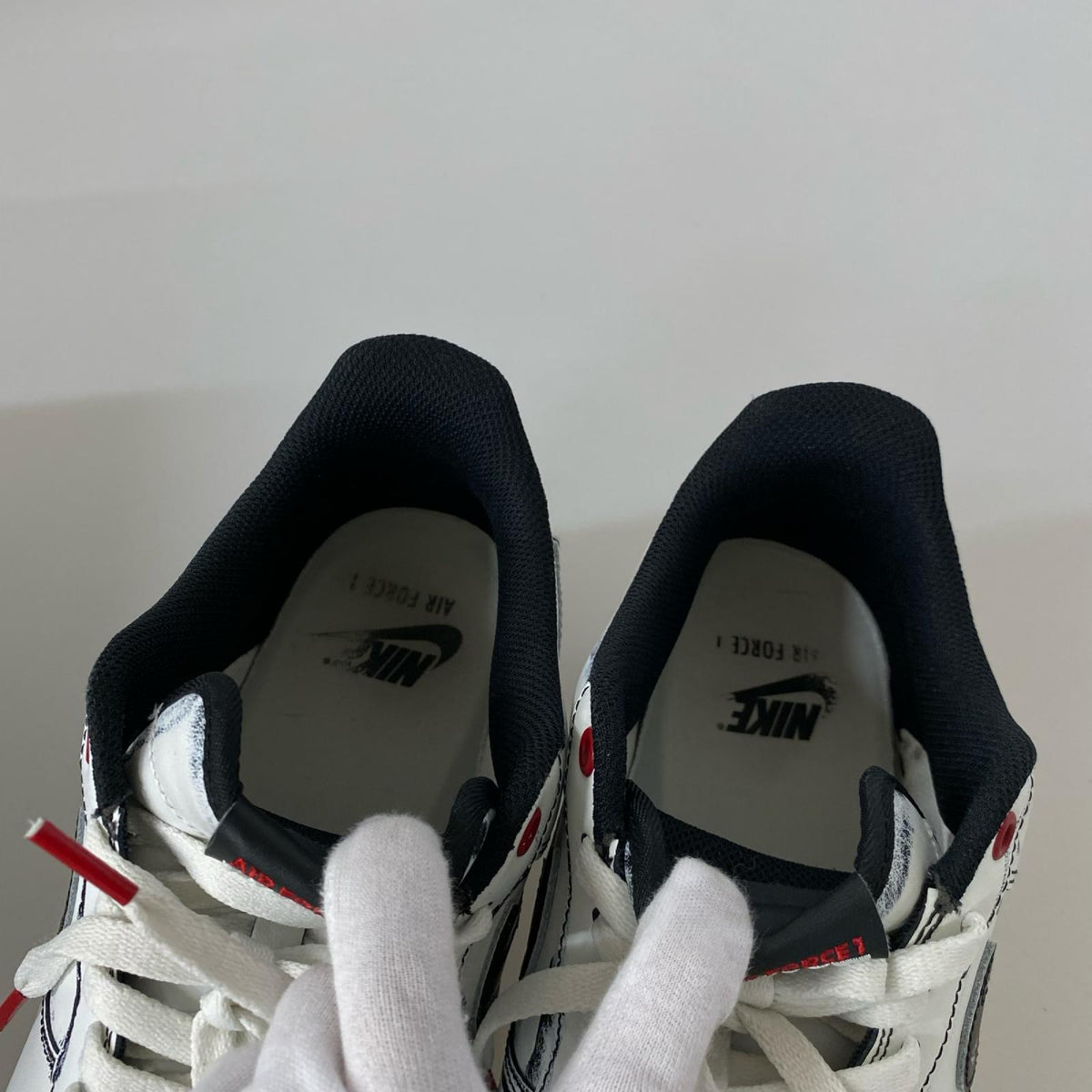 スニーカー Air Force 1 Low “Ghostface” WHT 29cm 29cm (US11 UK10 1/2 EU48) ホワイト
