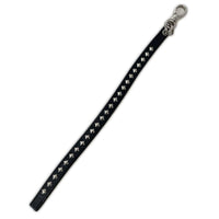 その他アクセサリー studs レザーキーチェーン ブラック