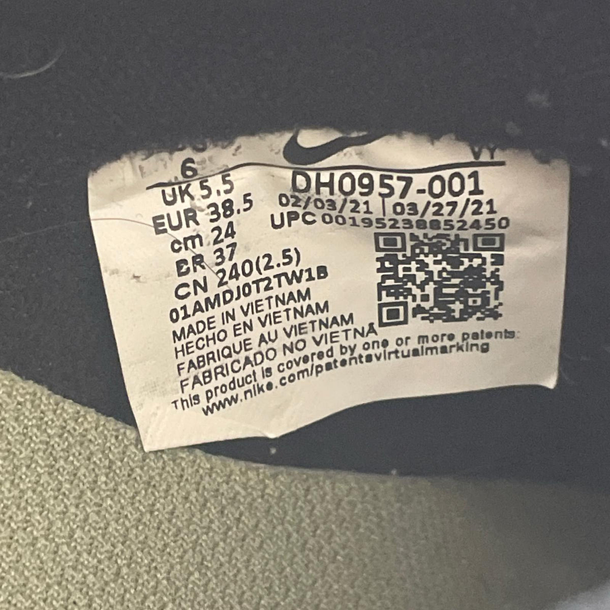 スニーカー DUNK LOW SE CAMO COLLAGE（24.0） 24cm (US6 UK5 1/2 EU38)