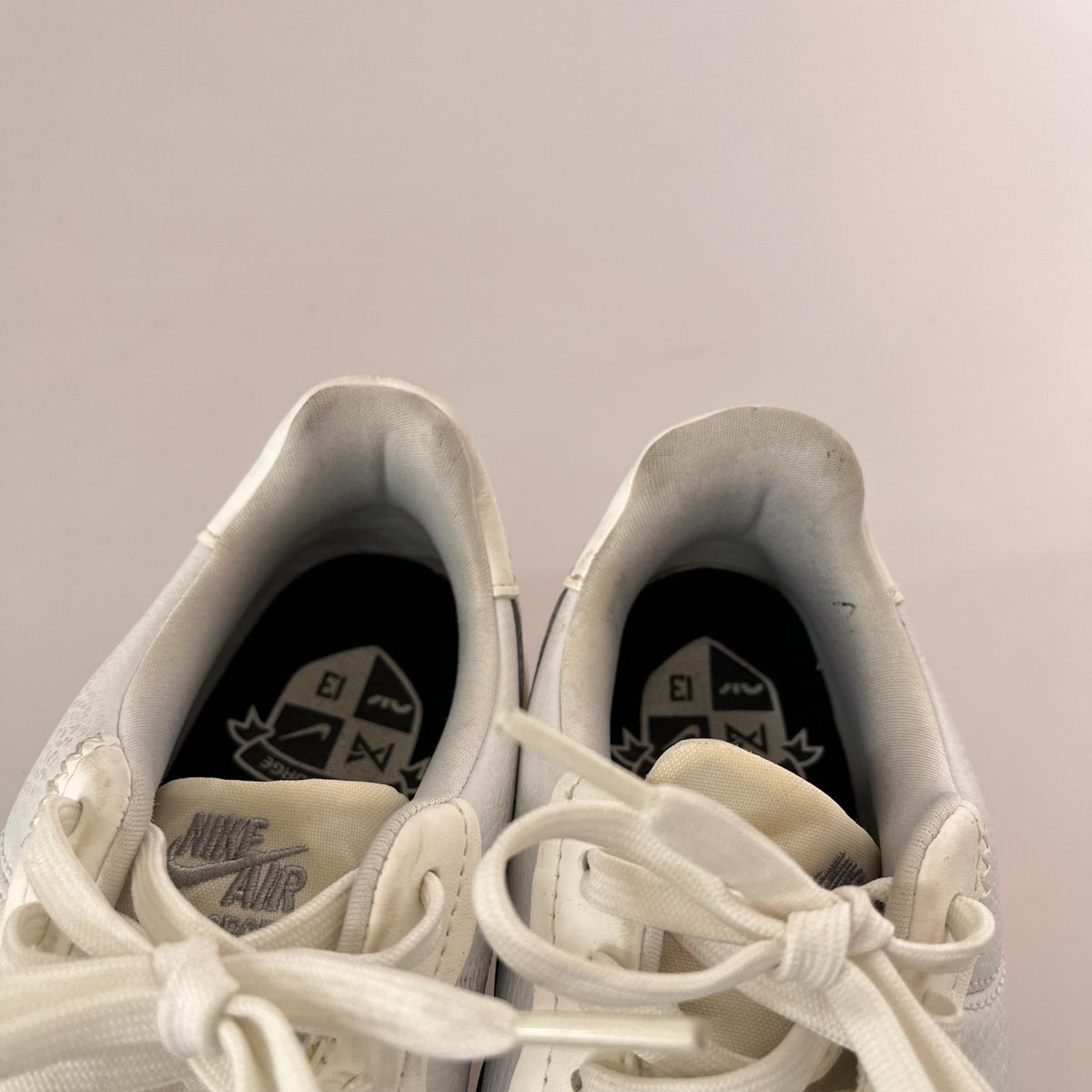 スニーカー W AF1 PLT.AF.O WMNS AIR FORCE（24.5） 24.5cm (US6 1/2 UK6 EU39) ホワイト
