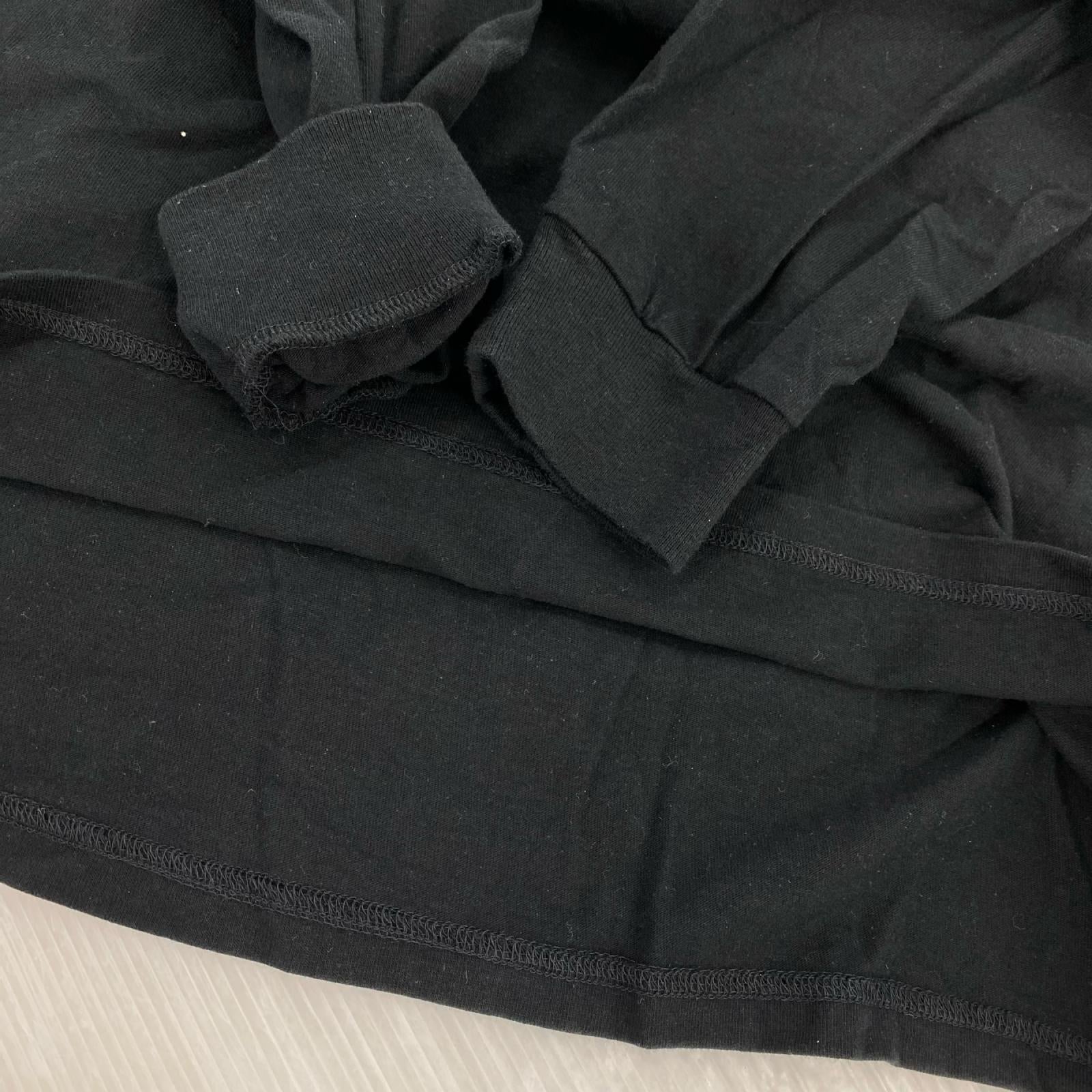 長袖Ｔシャツ L 黒 L ブラック