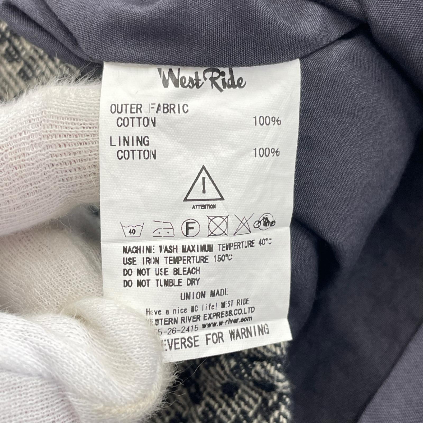その他アウター WESTRIDE CYCLE TOGS 総柄 茶系 ブラウン