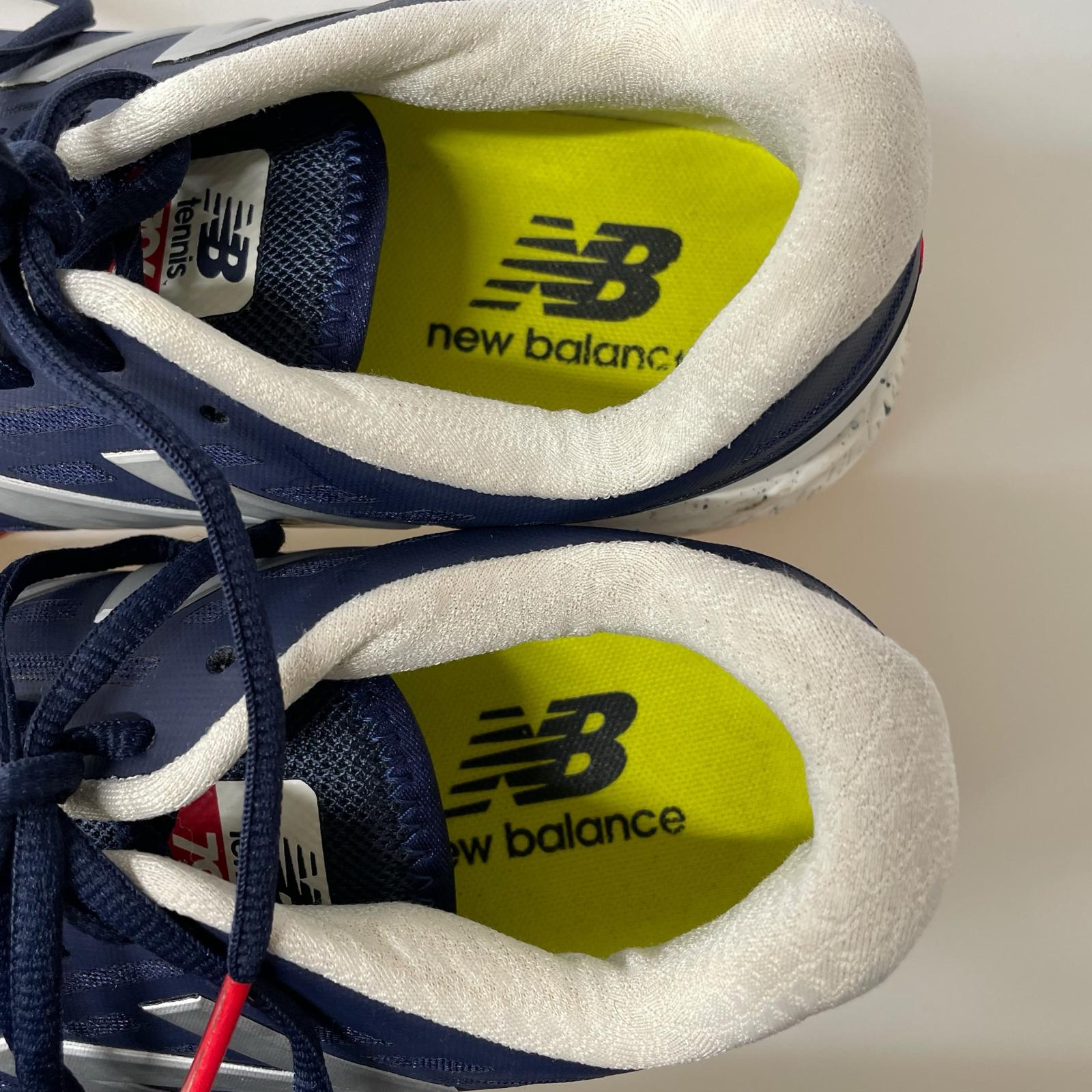 スニーカー NEW BALANCE MCO796D1 テニスシューズNV/WH 26.5 26.5cm (US8 1/2 UK8 EU43)