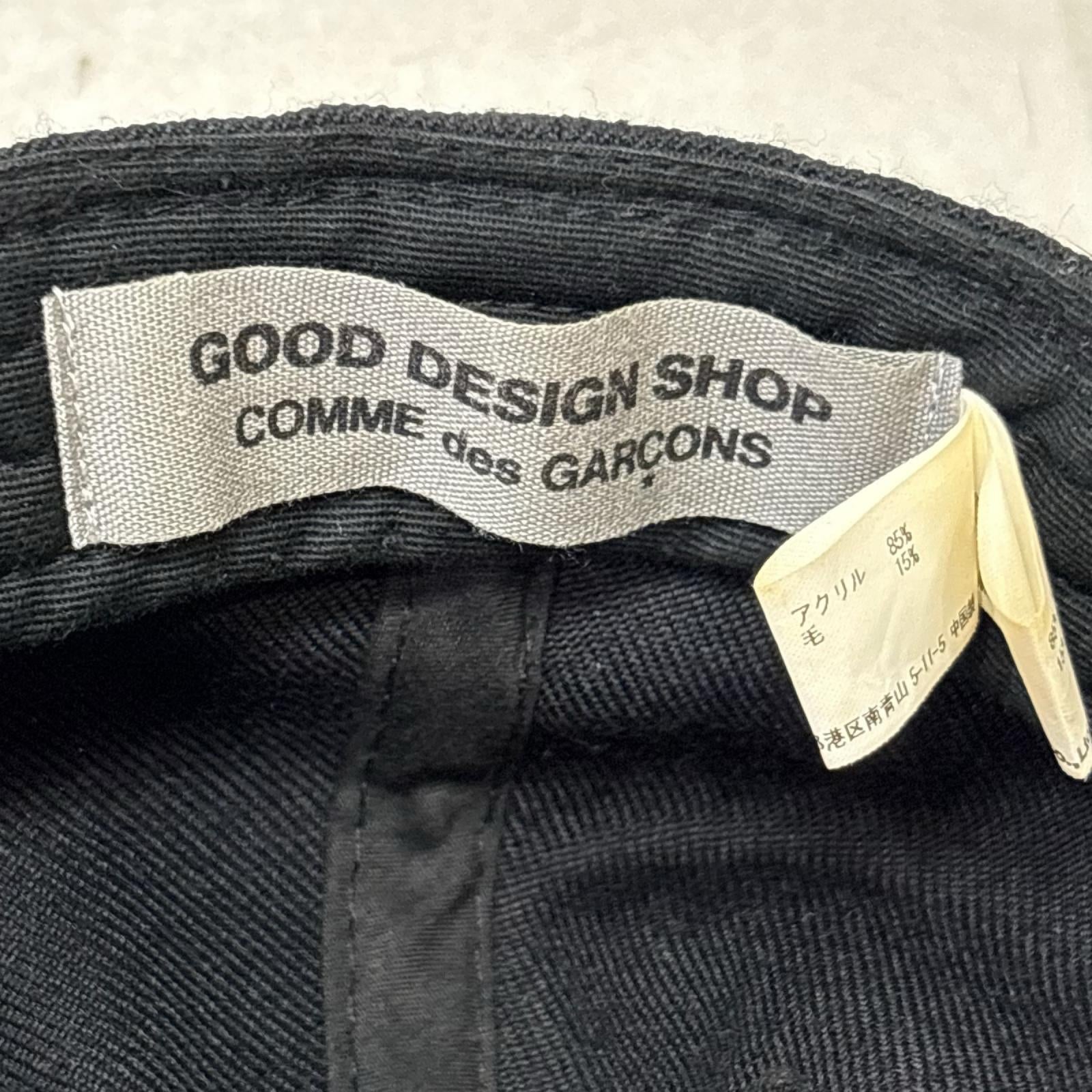 キャップ CDG/ロゴキャップ フリー ブラック