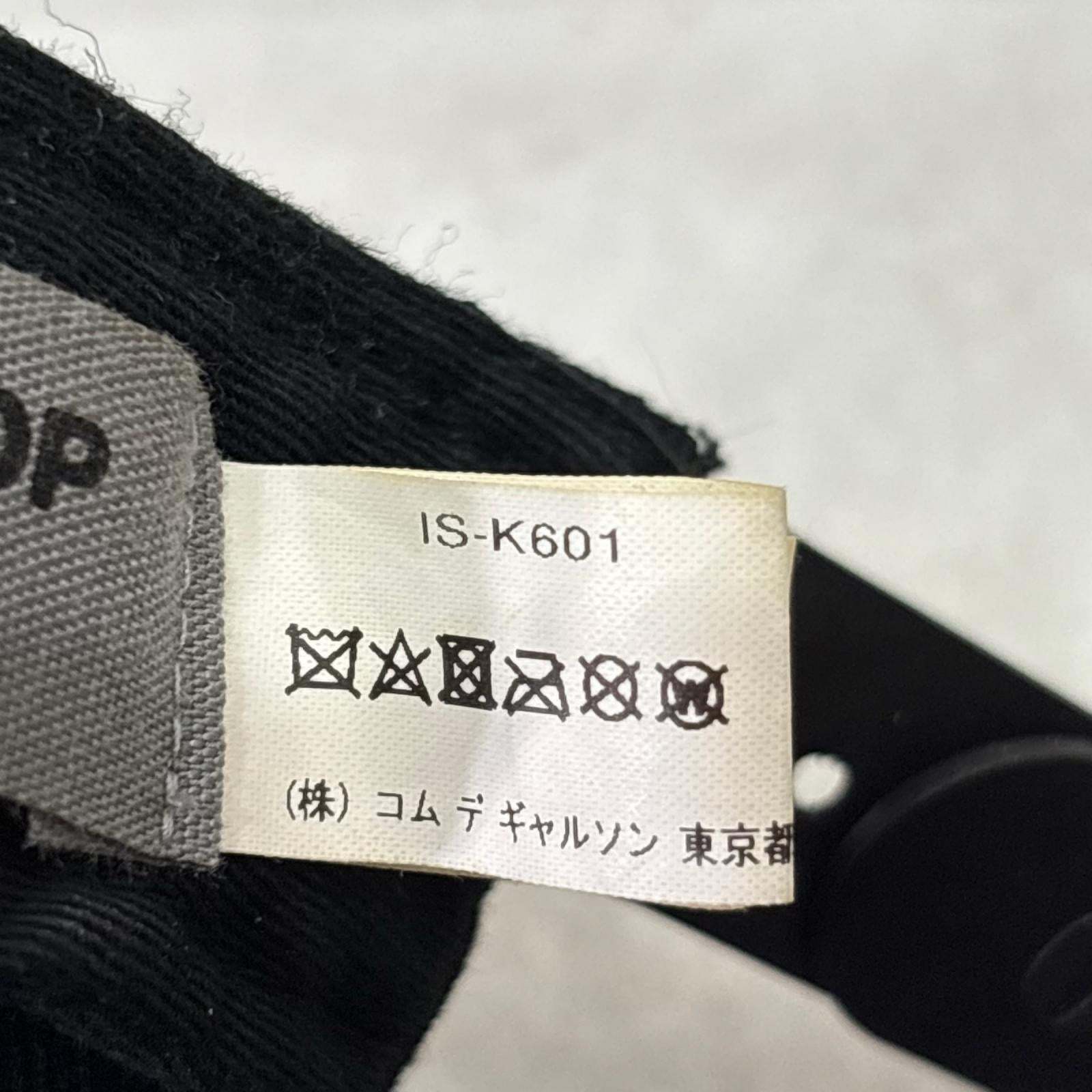 キャップ CDG/ロゴキャップ フリー ブラック