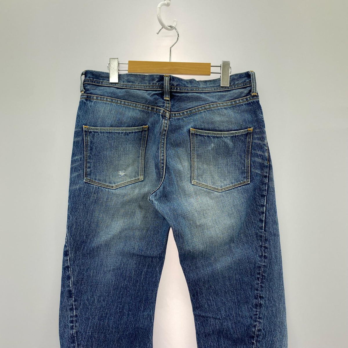 デニムパンツ 502/XL/3Dバナナデニム/DN23 LL ブルー
