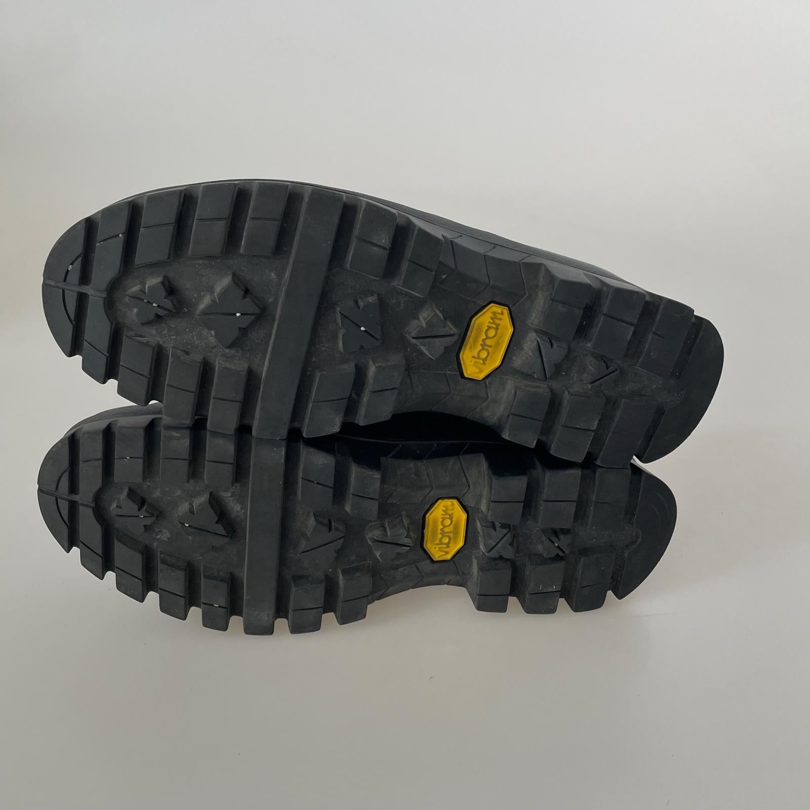シューズ コインローファー vibramソール 黒 (5) ブラック