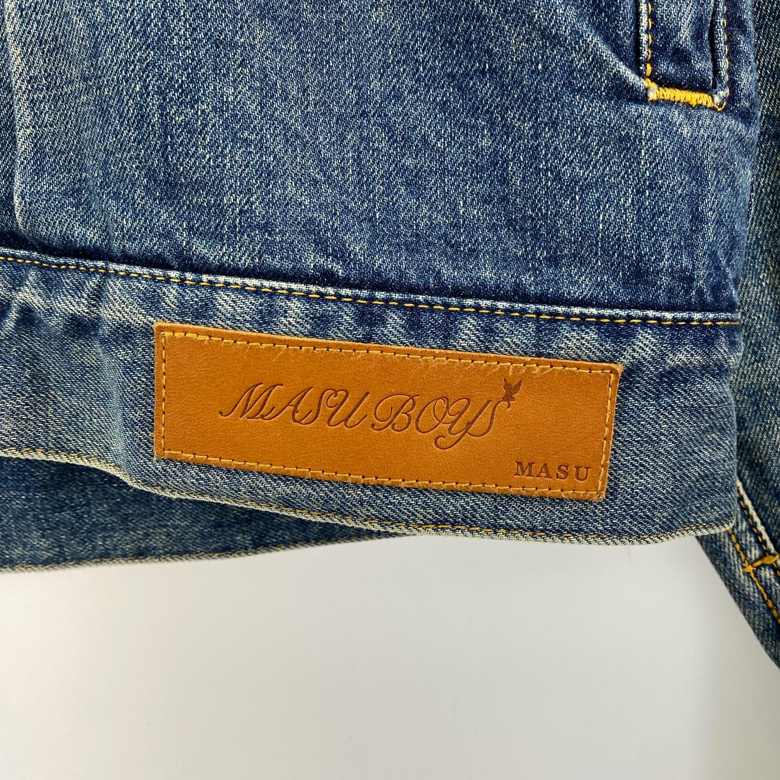 デニムジャケット MASUBOYS JACKET (FADED)
