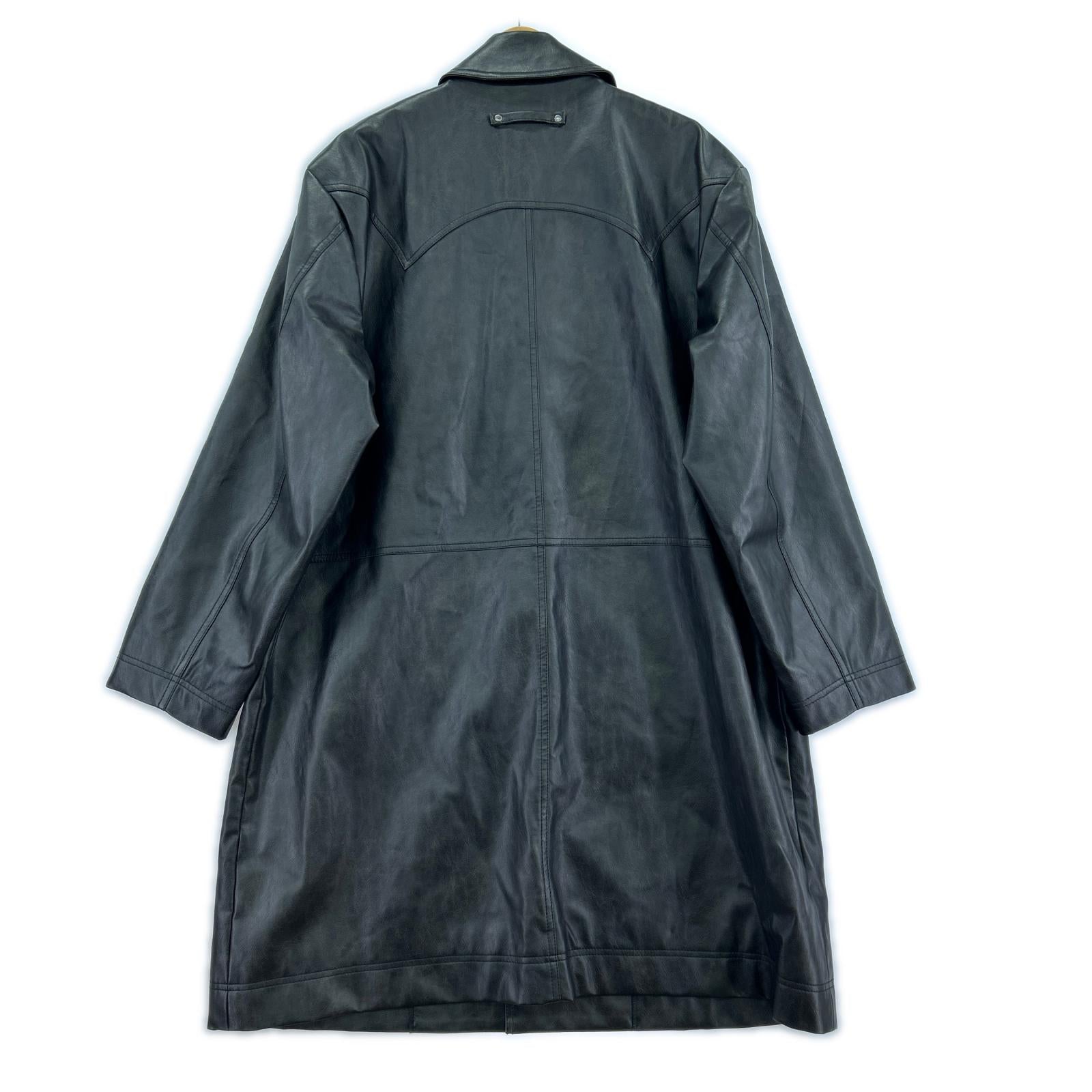 レザージャケット TAUPE TPE E.LEATHER WESTERN COAT ブラック