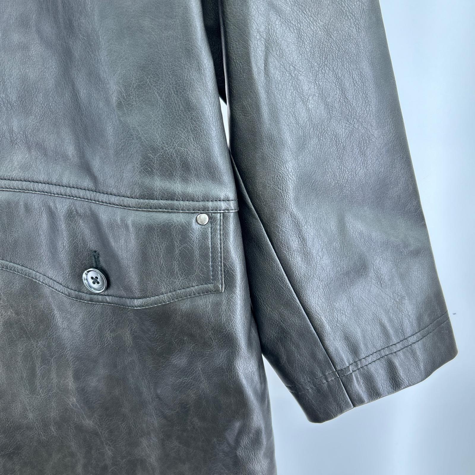 レザージャケット TAUPE TPE E.LEATHER WESTERN COAT ブラック