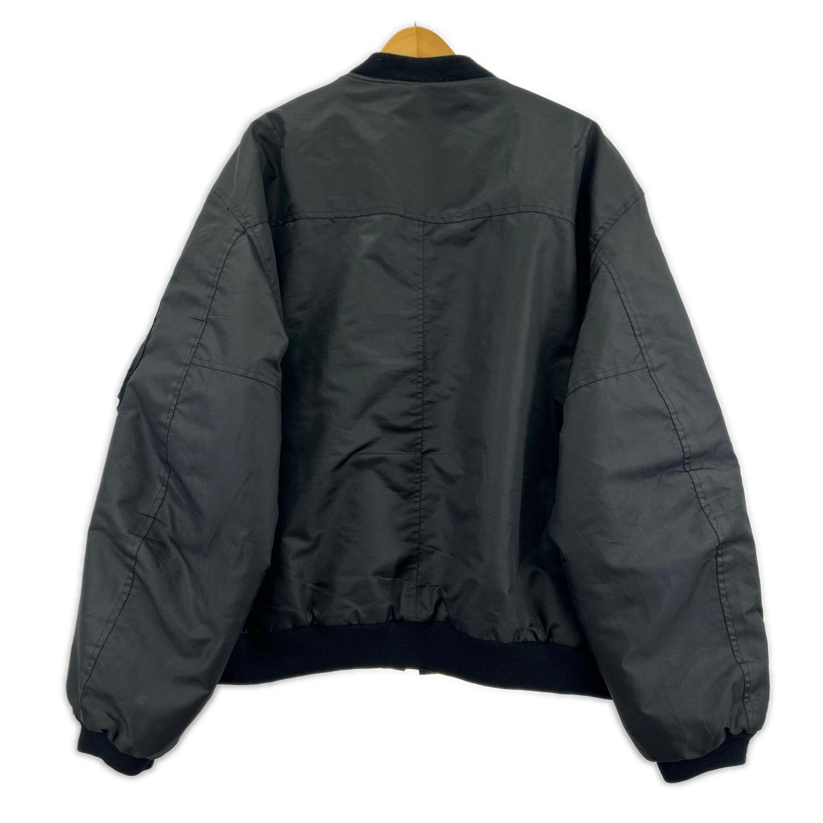ジャケット Levi's MA-1 フライトジャケット 黒 (XL) ブラック