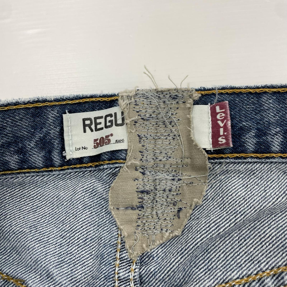 デニムパンツ 505 (W34) ﾒｷｼｺ製 34 ネイビー