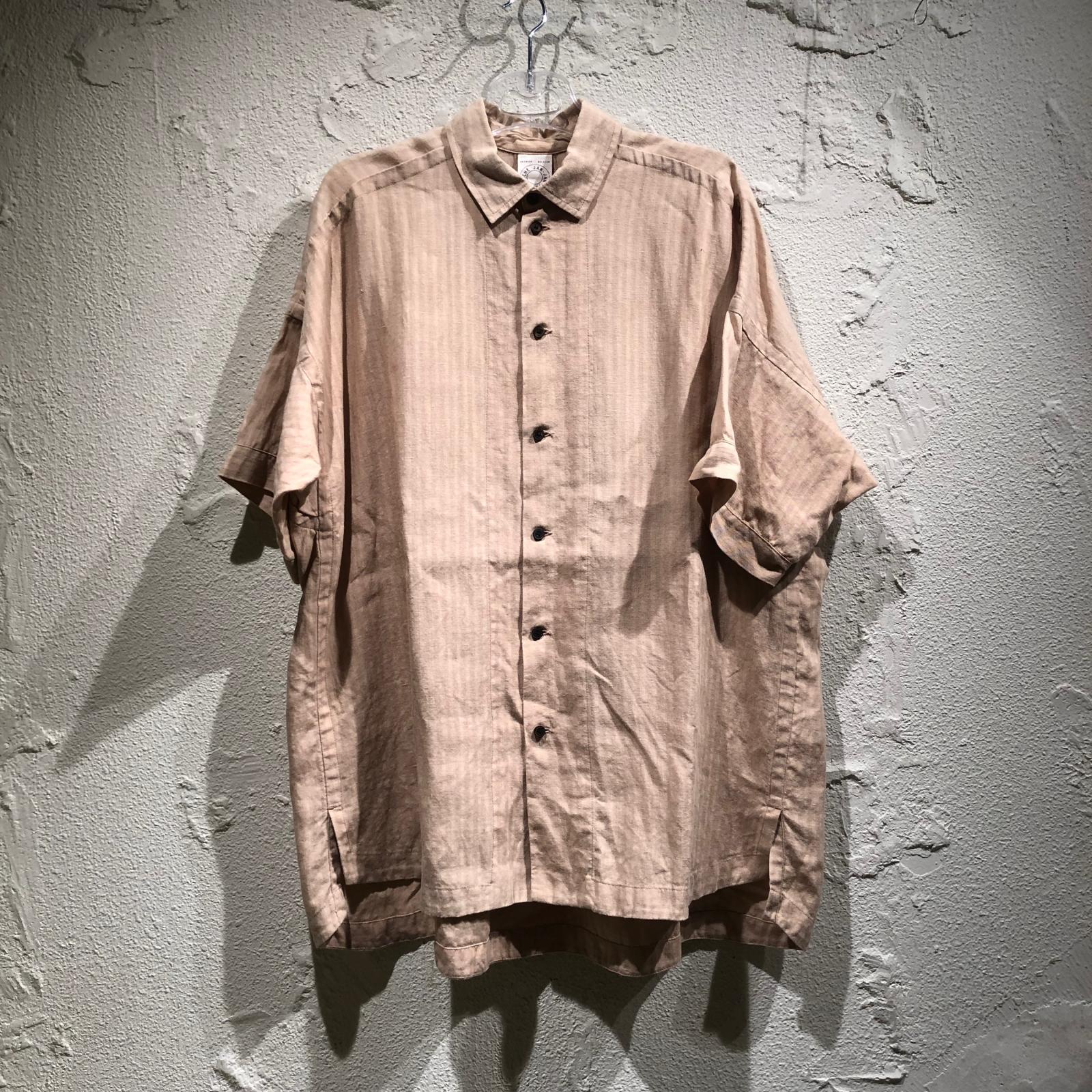 半袖シャツ JAN-JAN VAN ESSCHE 24SS #98 リネン半袖シャツ