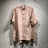 半袖シャツ JAN-JAN VAN ESSCHE 24SS #98 リネン半袖シャツ