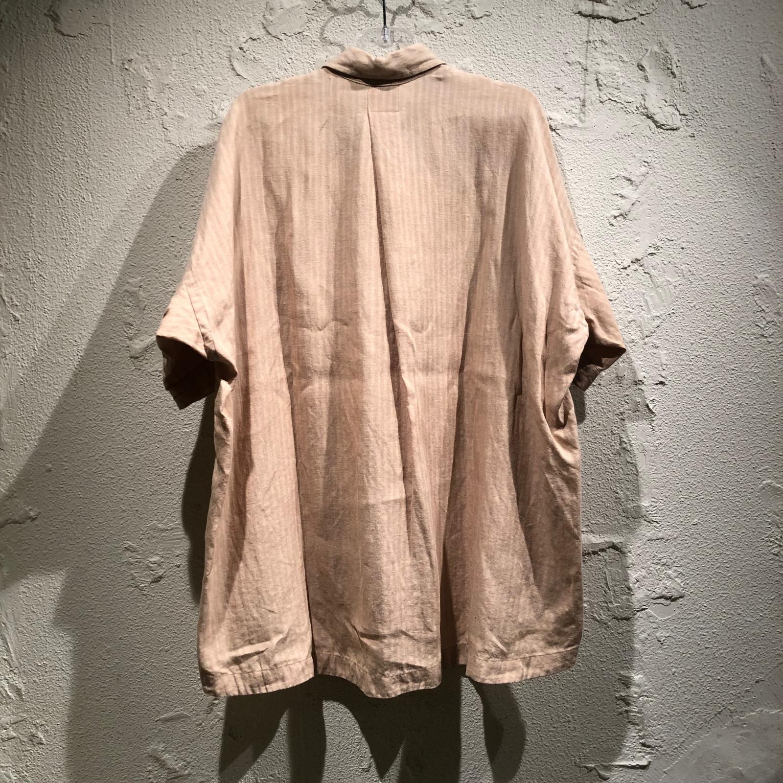 半袖シャツ JAN-JAN VAN ESSCHE 24SS #98 リネン半袖シャツ