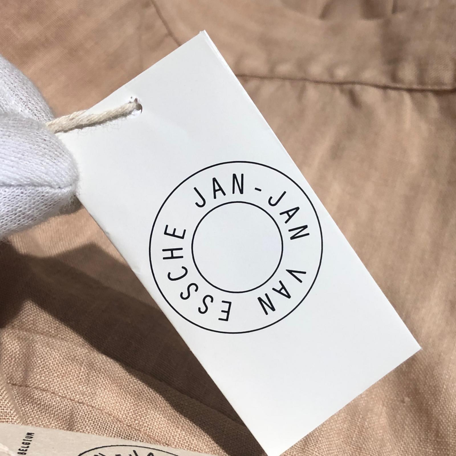半袖シャツ JAN-JAN VAN ESSCHE 24SS #98 リネン半袖シャツ