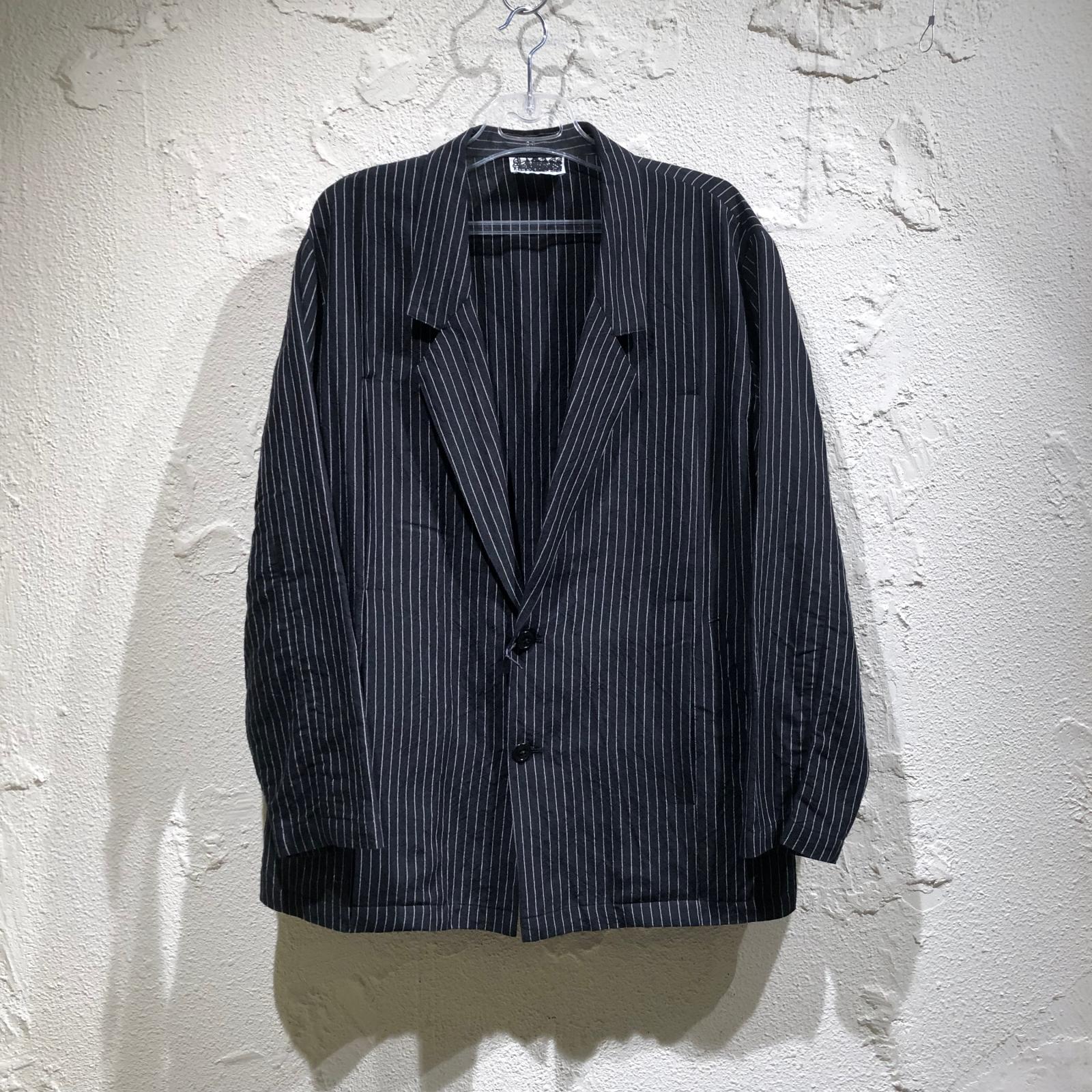 テーラードジャケット CLASS 25SS BAMBOO LINEN STRIPE JACKET