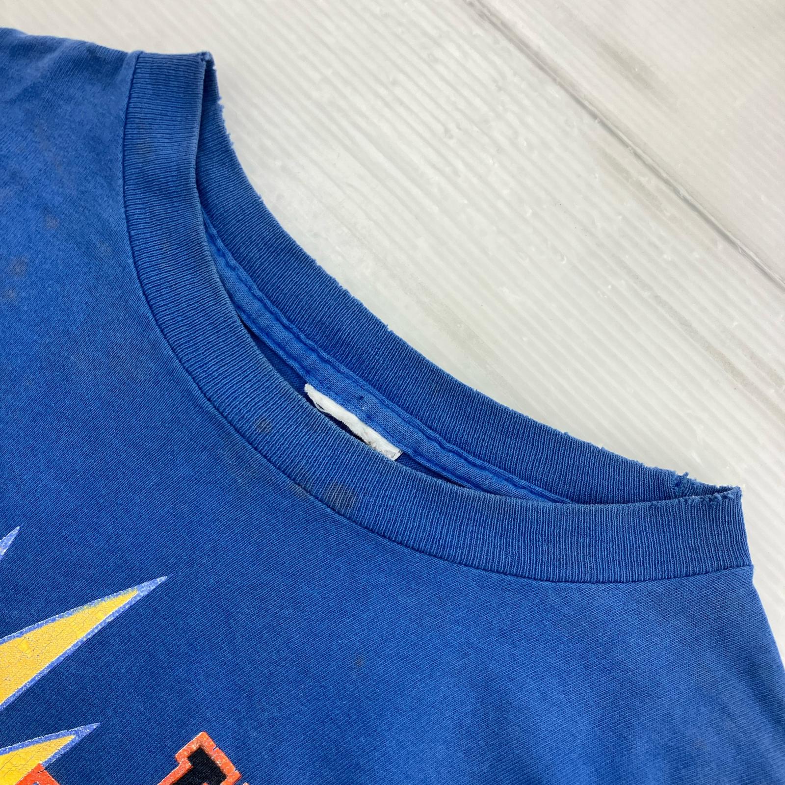 半袖Ｔシャツ 90s Charles Berkley ブルー ブルー