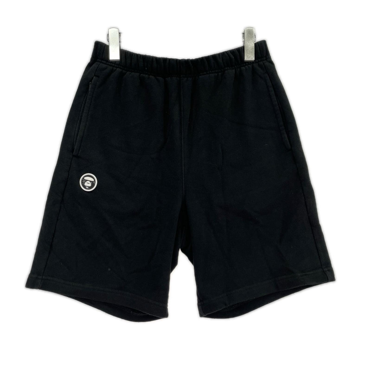 ショートパンツ AAPE NOW SWEAT SHORTS S BLK S ブラック