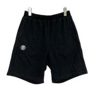 ショートパンツ AAPE NOW SWEAT SHORTS S BLK S ブラック
