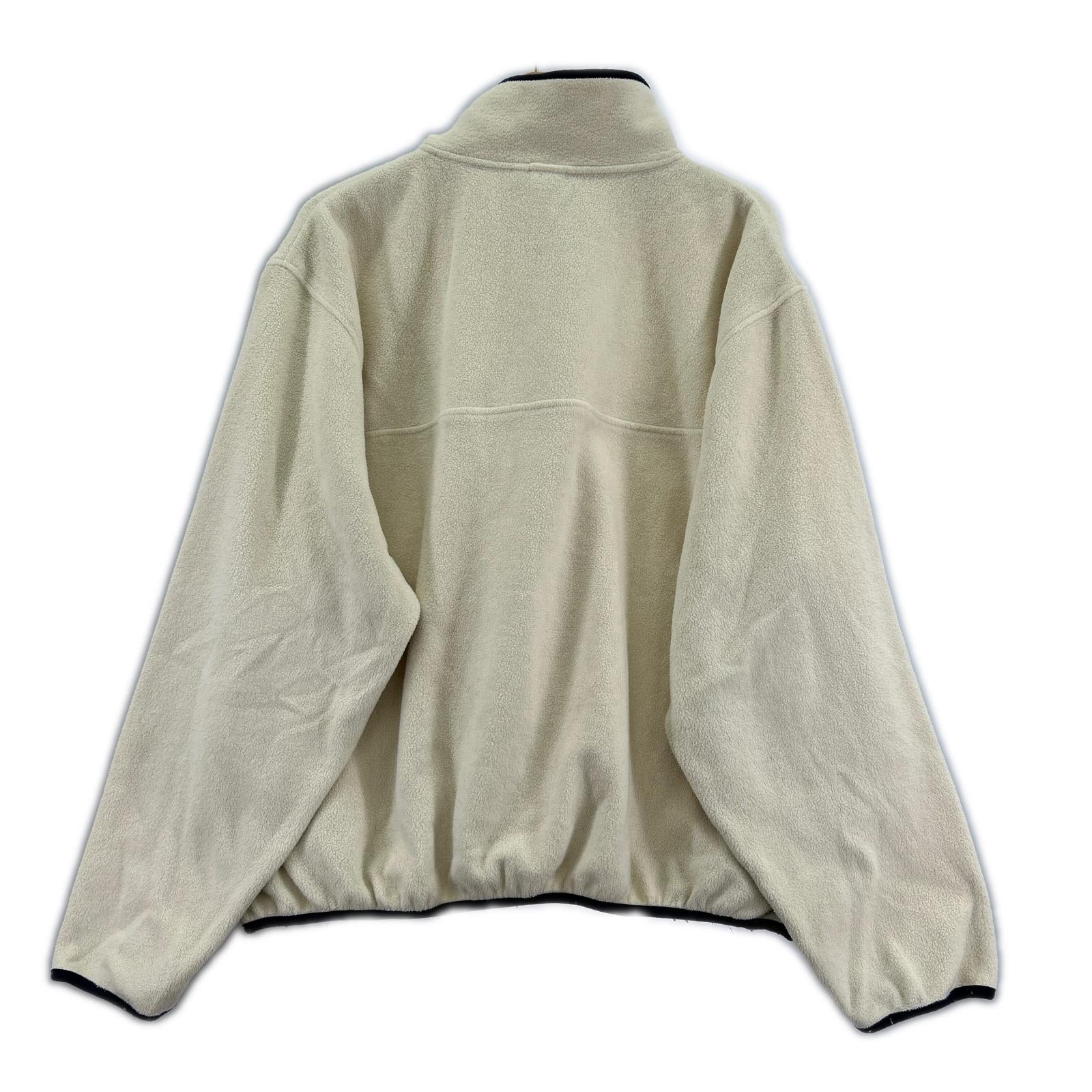 ジャケット スリース　白　(L) L ホワイト