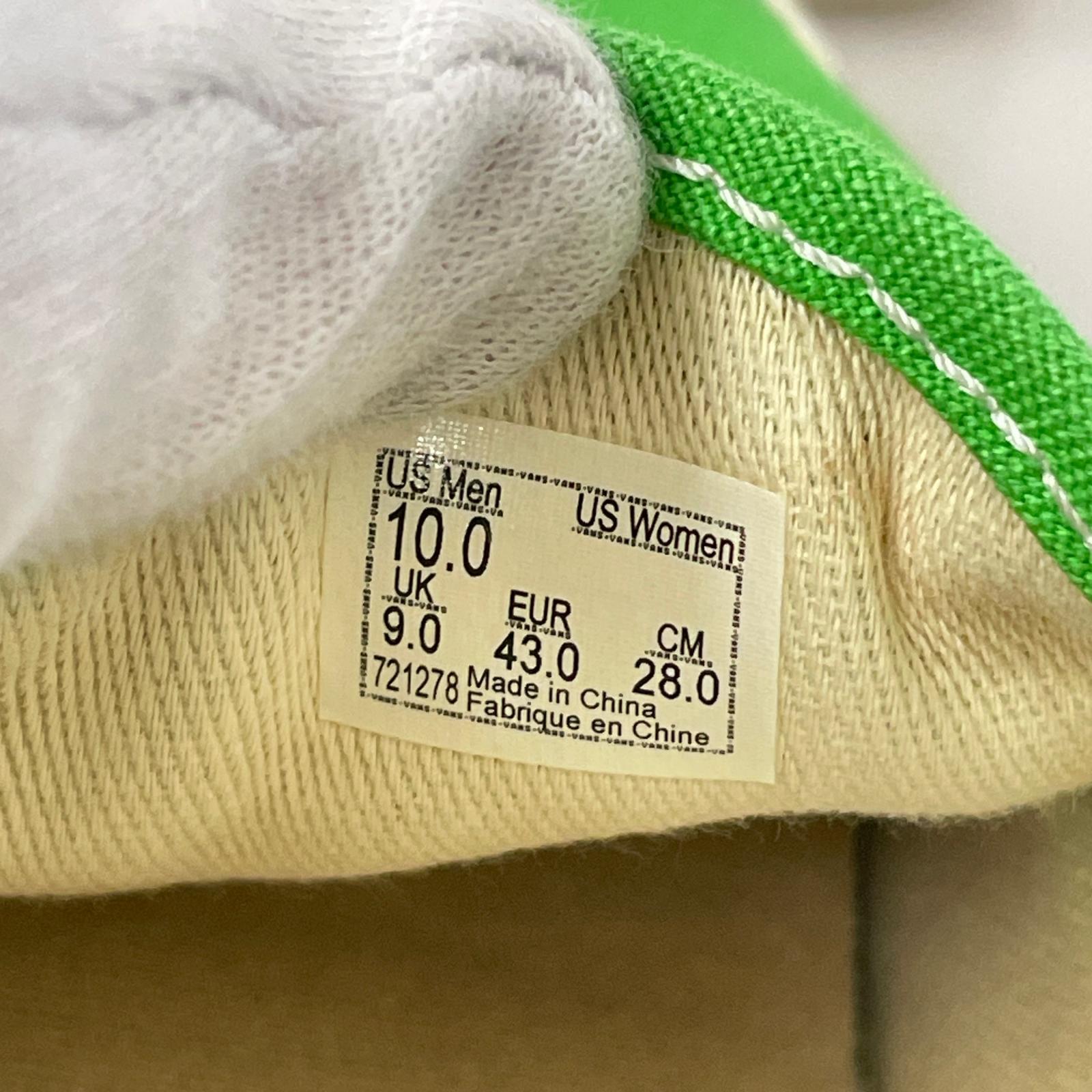 スニーカー vans アナハイム 44dx グリーン 28cm (US10 UK9 1/2 EU46) グリーン